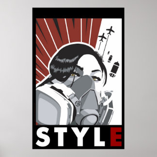Póster revolución artística