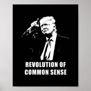 Póster Revolución del sentido común – inauguración de Tru
