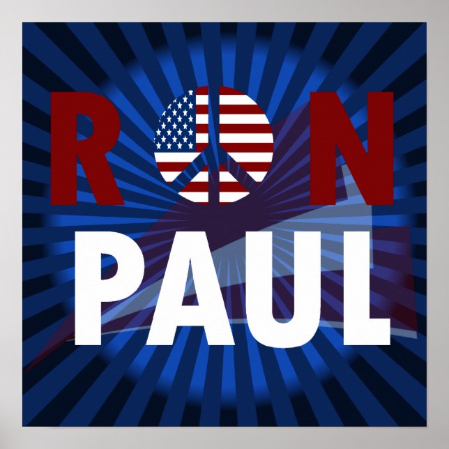 Póster Revolución Ron Paul 2012 (Frente)