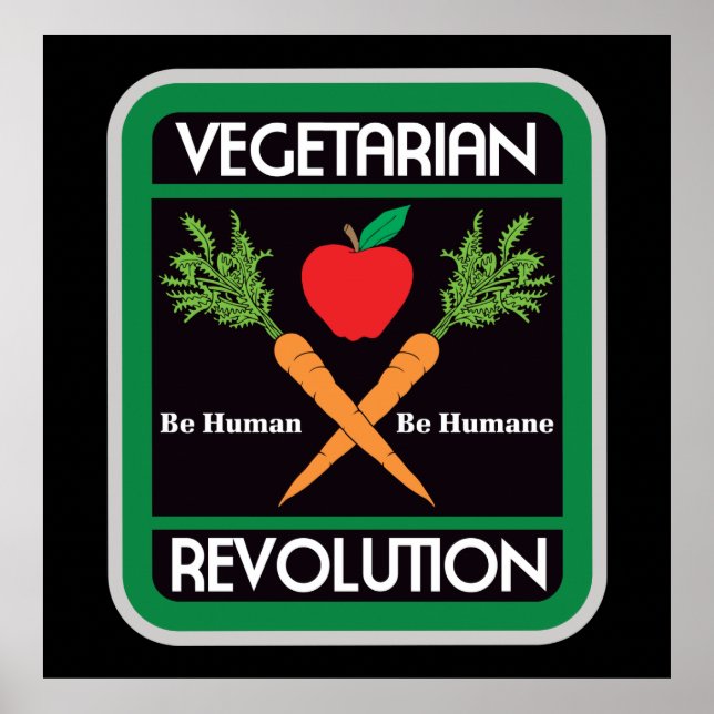 Póster Revolución vegetal (Frente)