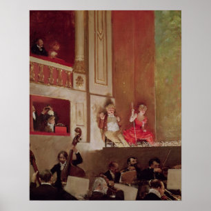 Póster Revue en el Teatro des Varietes, c.1885