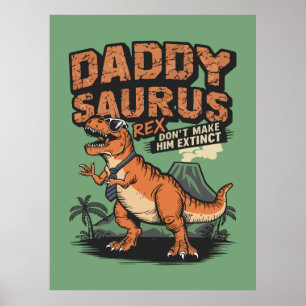 Póster Rex Daddysaurus - La leyenda prehistórica de Guay