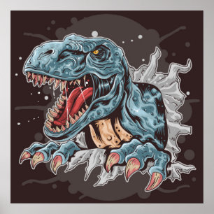 Póster Rex Tyrannosaurus