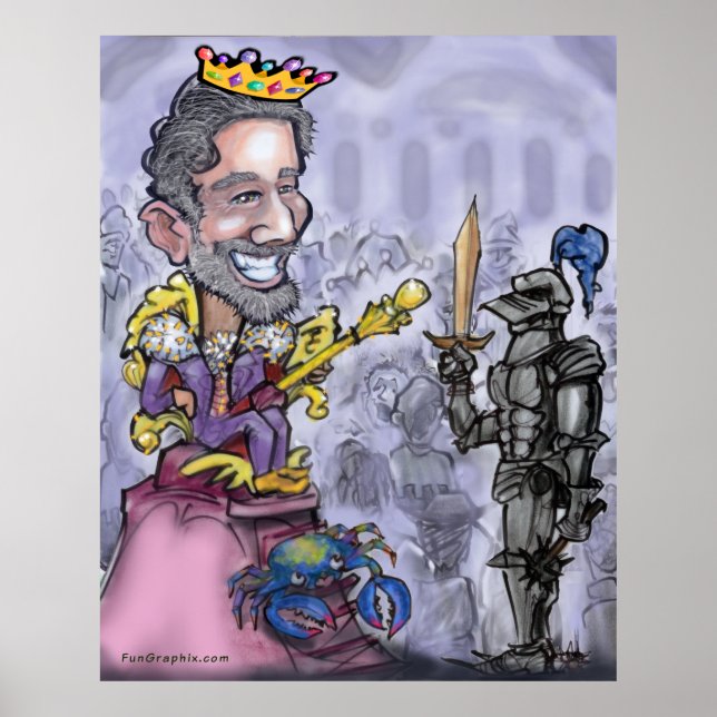 Póster Rey (Frente)