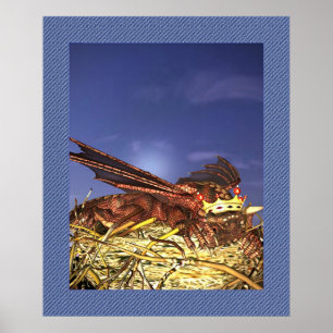 Póster Rey de Dragones