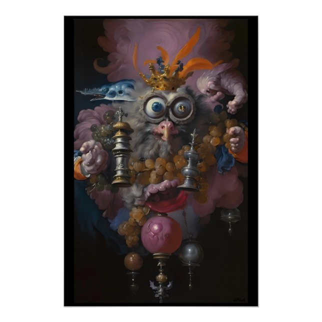 Póster Rey de la magia del Furby (Anverso)