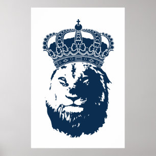 Póster Rey de leones