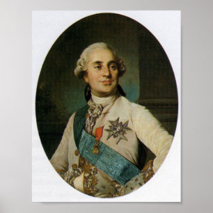 Póster Rey de Louis XVI de Francia