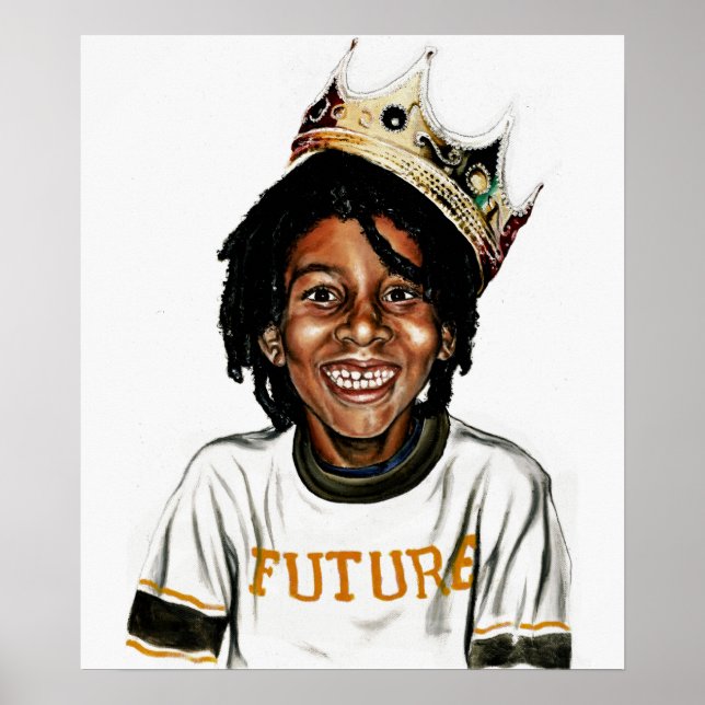 Póster Rey del futuro (Frente)