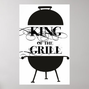 Póster Rey Del Grill