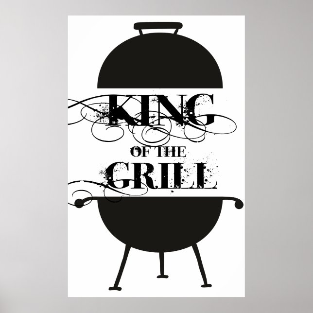 Póster Rey Del Grill (Frente)