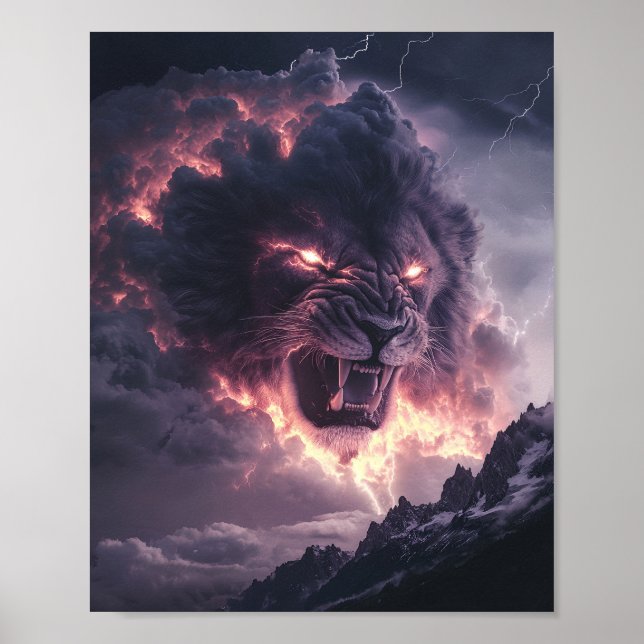 Póster Rey León Tempestad (Frente)