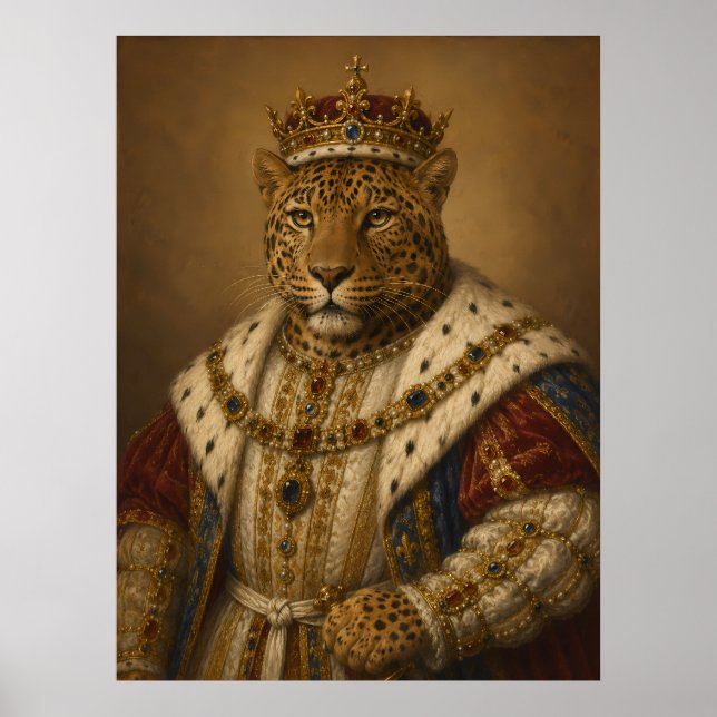 Póster Rey Leopardo (Frente)