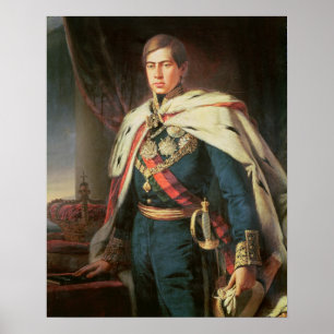 Póster Rey Peter V de Portugal