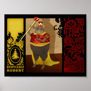 Póster Rey Poster del ratón