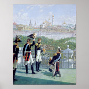 Póster Rey prusiano Friedrich Wilhelm Ii