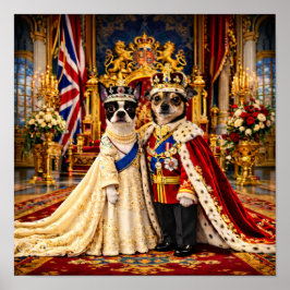 Póster "Rey & Reina"