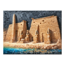 Reyes del antiguo templo de Egipto Dendera