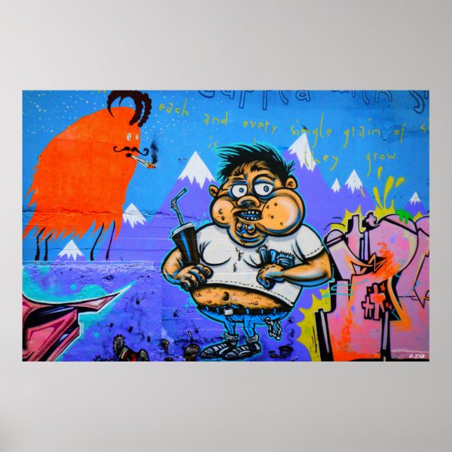 Póster Reykjavik Graffiti (Frente)