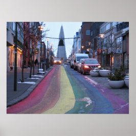 Póster Reykjavík Islandia