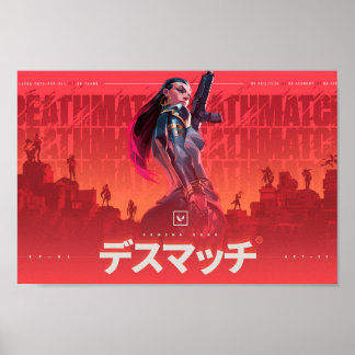 Póster Reyna valorant poster