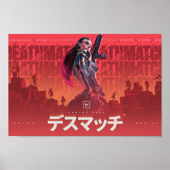 Póster Reyna valorant poster (Frente)