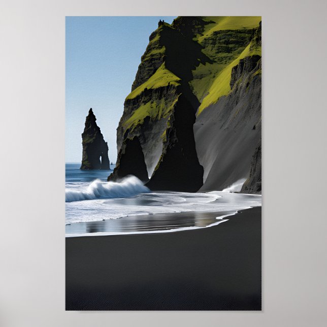 Póster Reynisfjara Black Sand Beach (Frente)