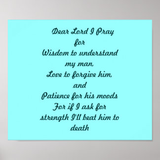 Póster Rezar por la ayuda