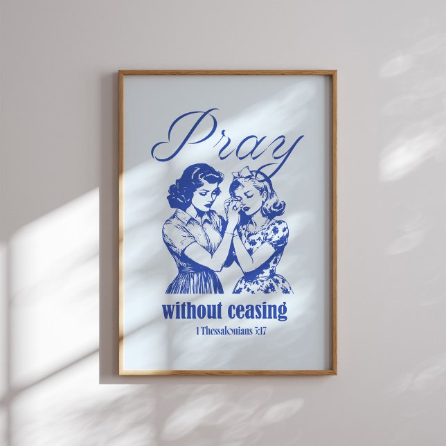 Póster Rezar sin cesar a los cristianos (Subido por el creador)