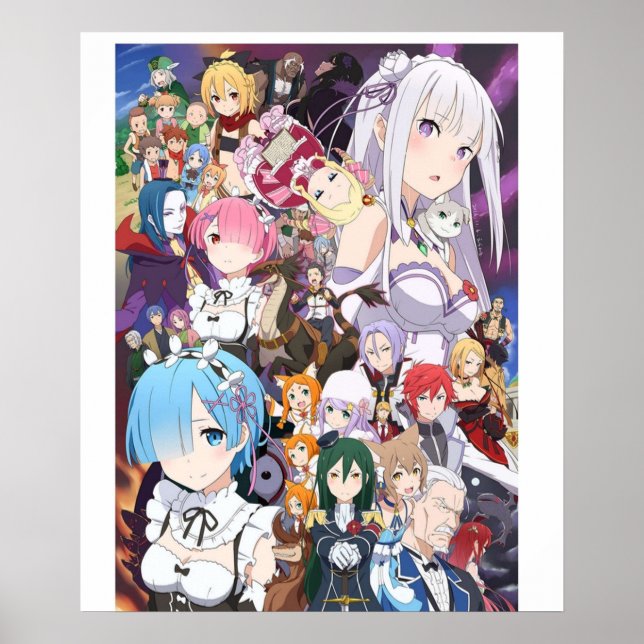 Póster ReZero (Frente)
