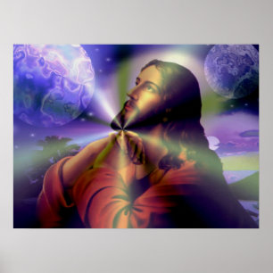 Póster Rezo al - poster