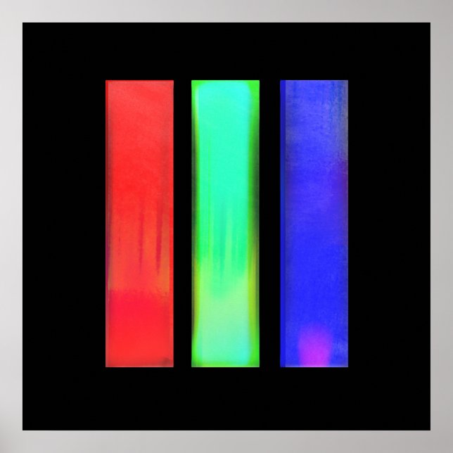 Póster RGB (poster 24x24") (Frente)