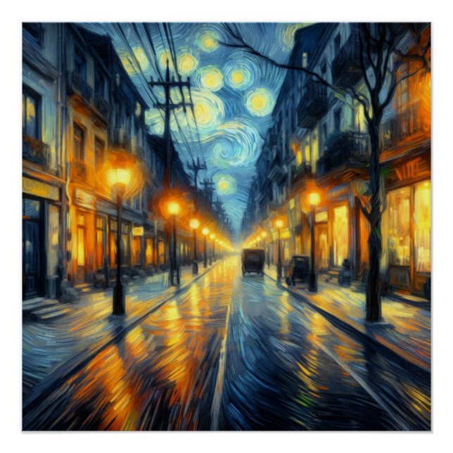 Póster Rhapsody urbano (Anverso)