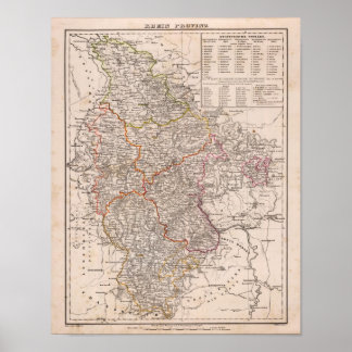 Póster Rhein Provinz, Germany