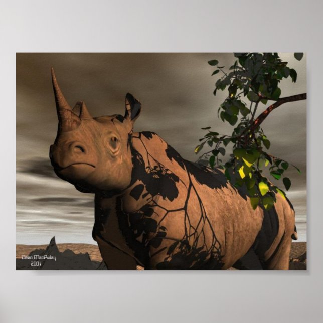 Póster Rhino (Frente)