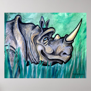 Póster Rhino Poster