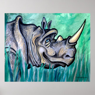 Póster Rhino Poster