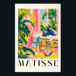 Póster Rhino print, Pink tropical decor, Matisse poster<br><div class="desc">Rhino print, Pink tropical decor, Matisse poster, Bathroom wall art, Safari animal print classic art poster, fine art wall decor, famous artist prints, museum inspired art, matisse poster, japanese art print, ukiyo e wall art, william morris pattern, arts and crafts art, monet impressionist art, picasso inspired poster, timeless wall art...</div>