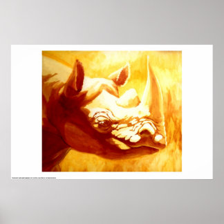 Póster Rhinoceros