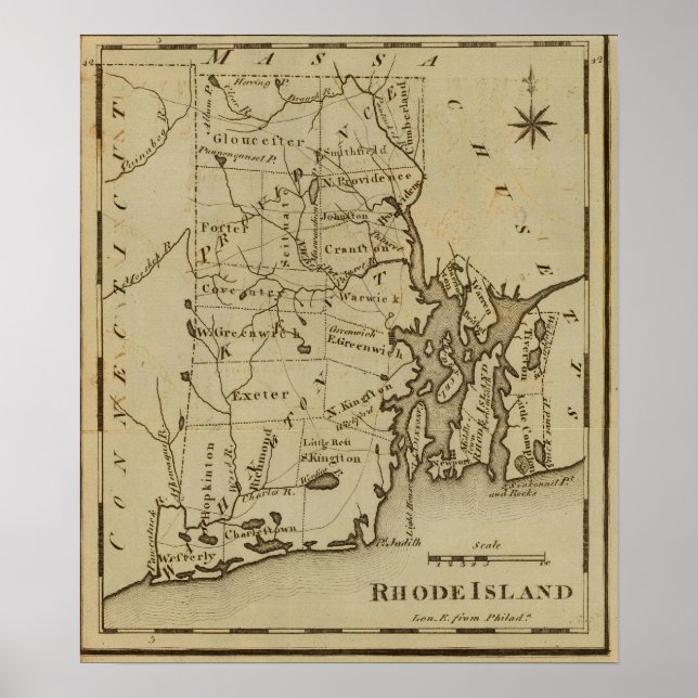 Póster Rhode Island 5 (Frente)