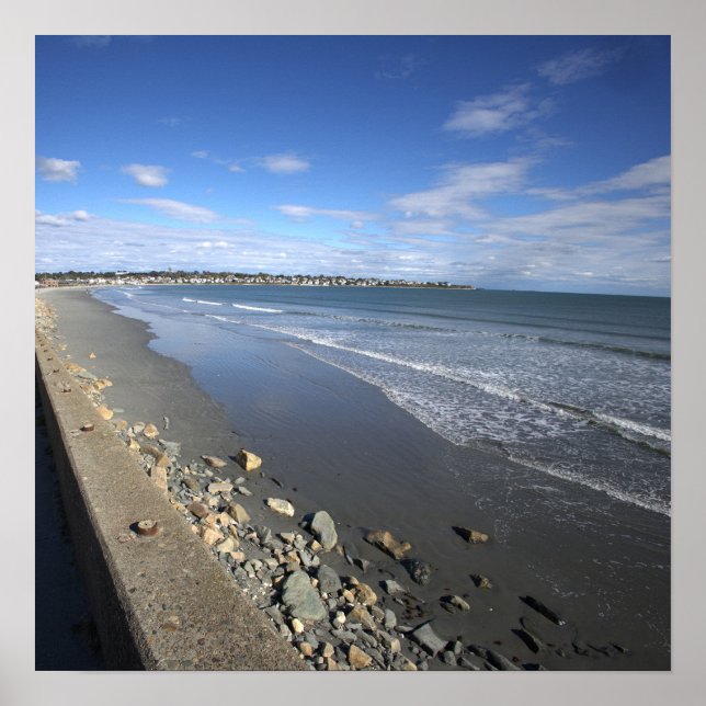 Póster Rhode Island Cliff Walk Poster (Frente)