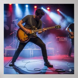 Póster Rhythm Guitarist