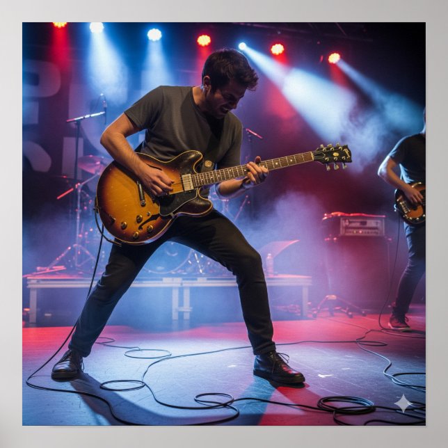 Póster Rhythm Guitarist (Frente)