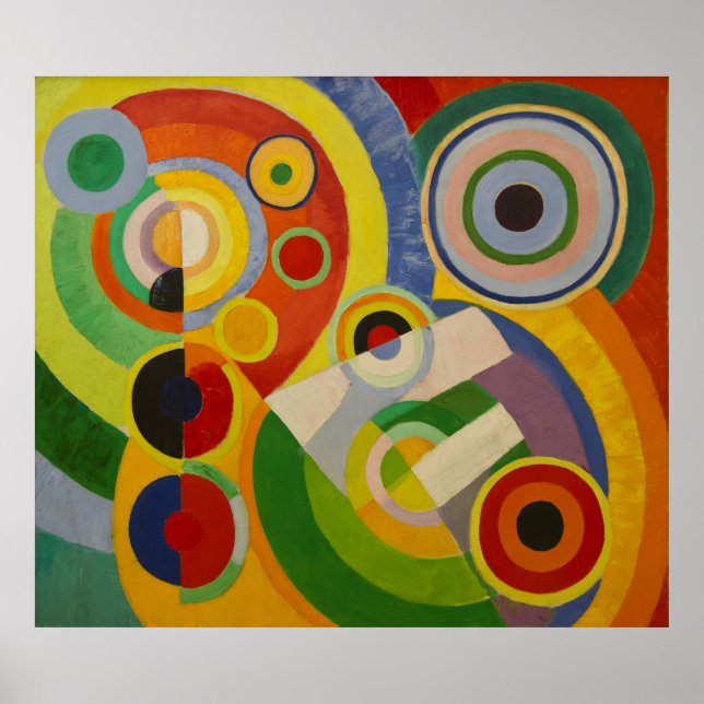 Póster Rhythm Joie de vivre de Robert Delaunay 1930 (Frente)