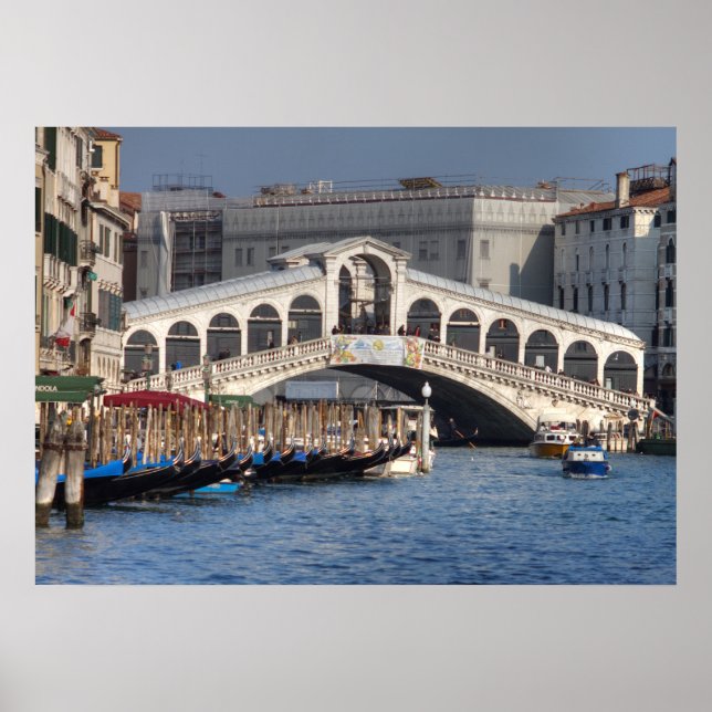 Póster Rialto Bridge Venice Italy (Frente)