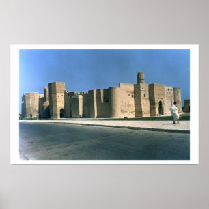 Póster Ribat de Monastir construyó durante el reinado de