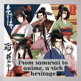 Póster Rica Herencia De Japón