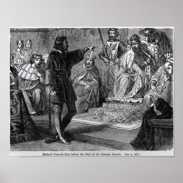 Póster Richard Coeur de Lion (Frente)