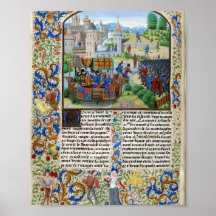 Richard II de Inglaterra se reúne con los rebeldes