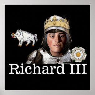Póster Richard III en armor